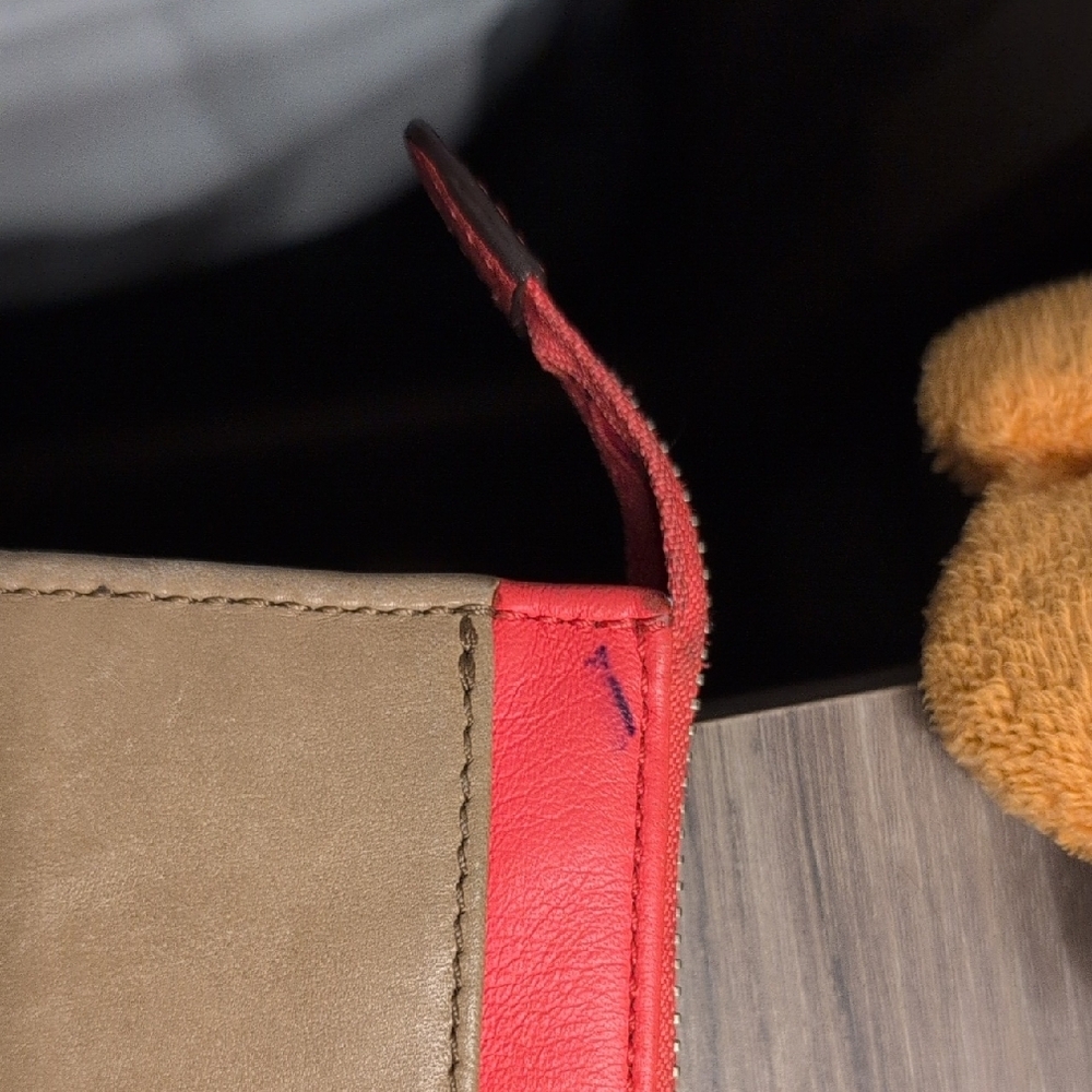Coach Pink Wristlet Clutch with Wrist Strap - Picture 4 of 10